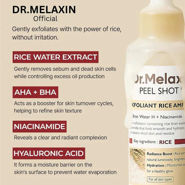 Dr. Melaxin Peel Shot Ampoule – Radiance in a Bottle