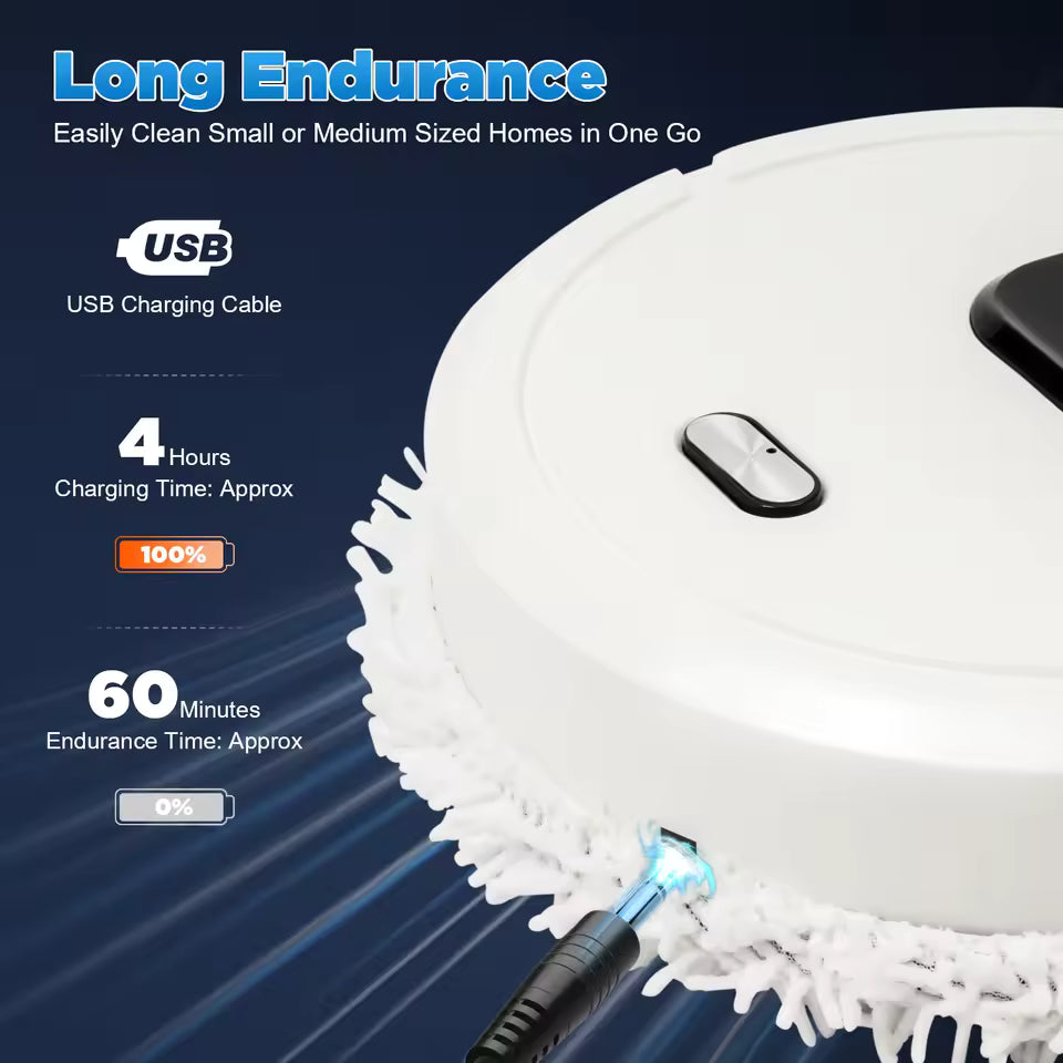 Mini Robot Vacuum Cleaner & Mop